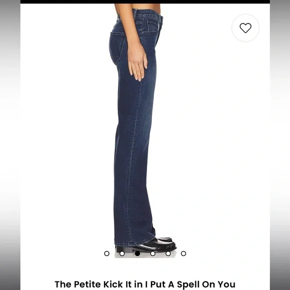 Mother Denim Petites The Lil’ Kick It - I Put A Spell On You Sz 28P